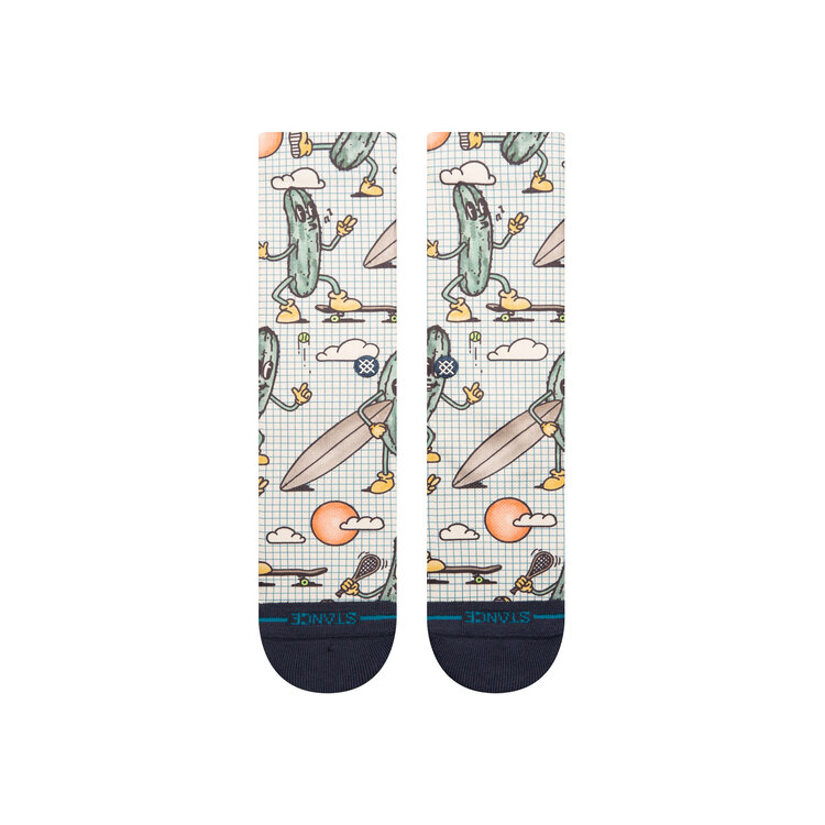 STANCE STANCE Feeling Pickled Crew Socks Cream