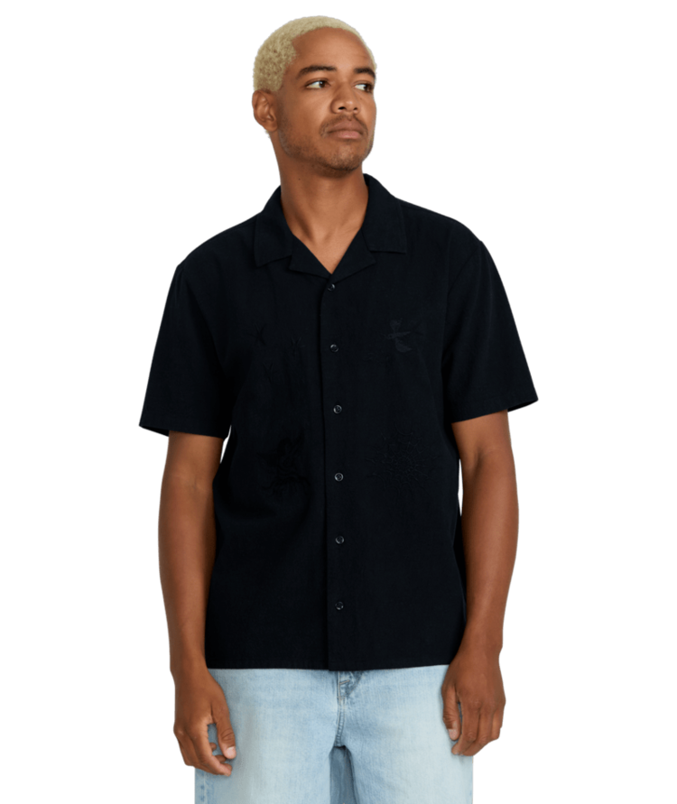 VOLCOM VOLCOM Fa Seth Conboy Woven Short Sleeve Black
