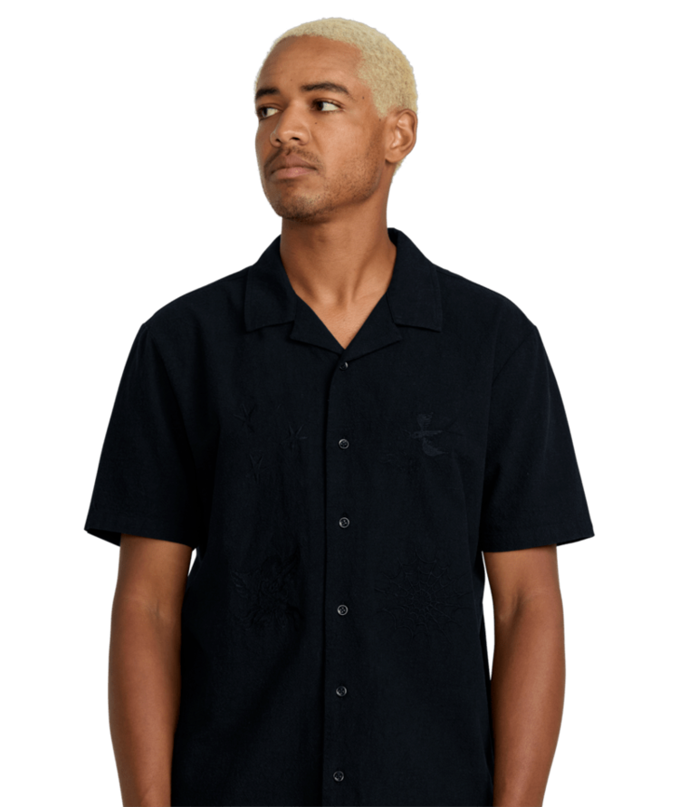 VOLCOM VOLCOM Fa Seth Conboy Woven Short Sleeve Black