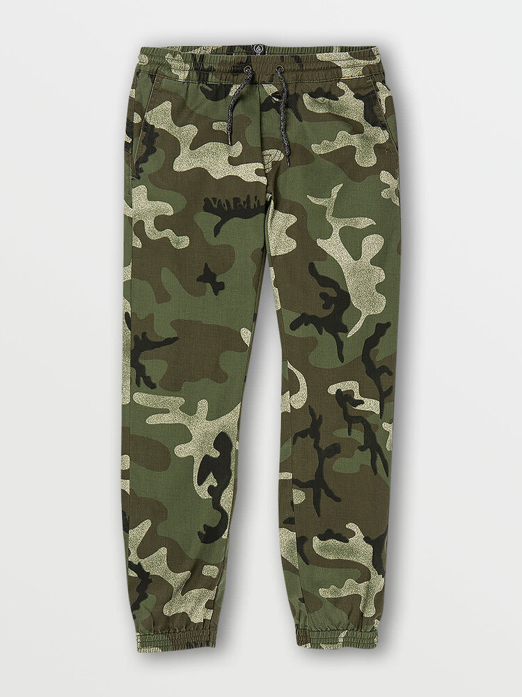 VOLCOM VOLCOM Big Boys Frickin Slim Jogger Pants - Army