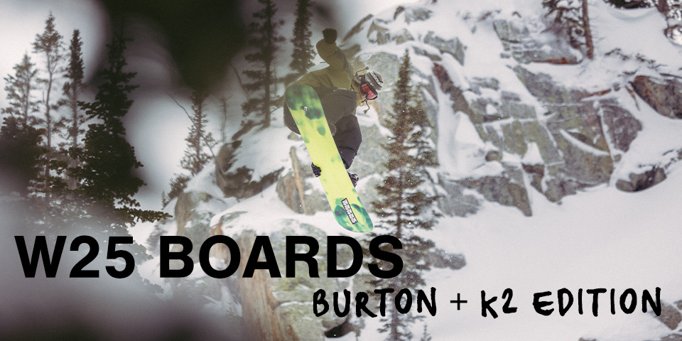 Winter 2025 Snowboards: Burton and K2 Snowboards lineup