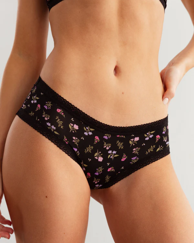 BLUSH BLUSH The Micro Lace Trim Hipster Liberty