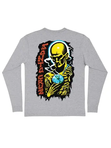 SANTA CRUZ SANTA CRUZ Long Sleeve T-Shirt Kendall Atomic Athletic Heather