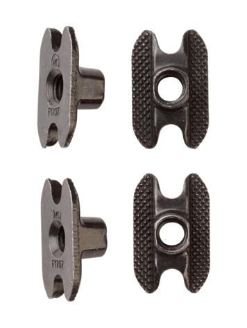 BURTON BURTON M6 Channel Inserts (4 Pack) Black