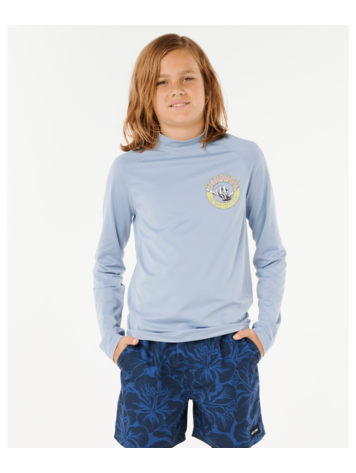 RIP CURL RIP CURL Shred Shakka Upf Long Sleeve Boy Ice Blue
