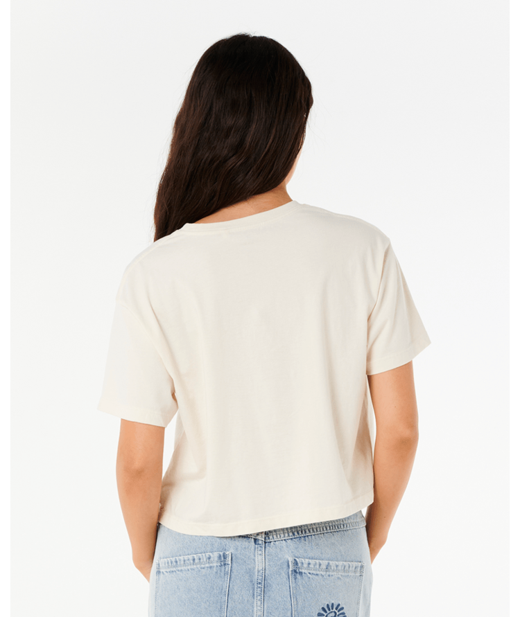 RIP CURL RIP CURL Tokens Crop Tee Bone