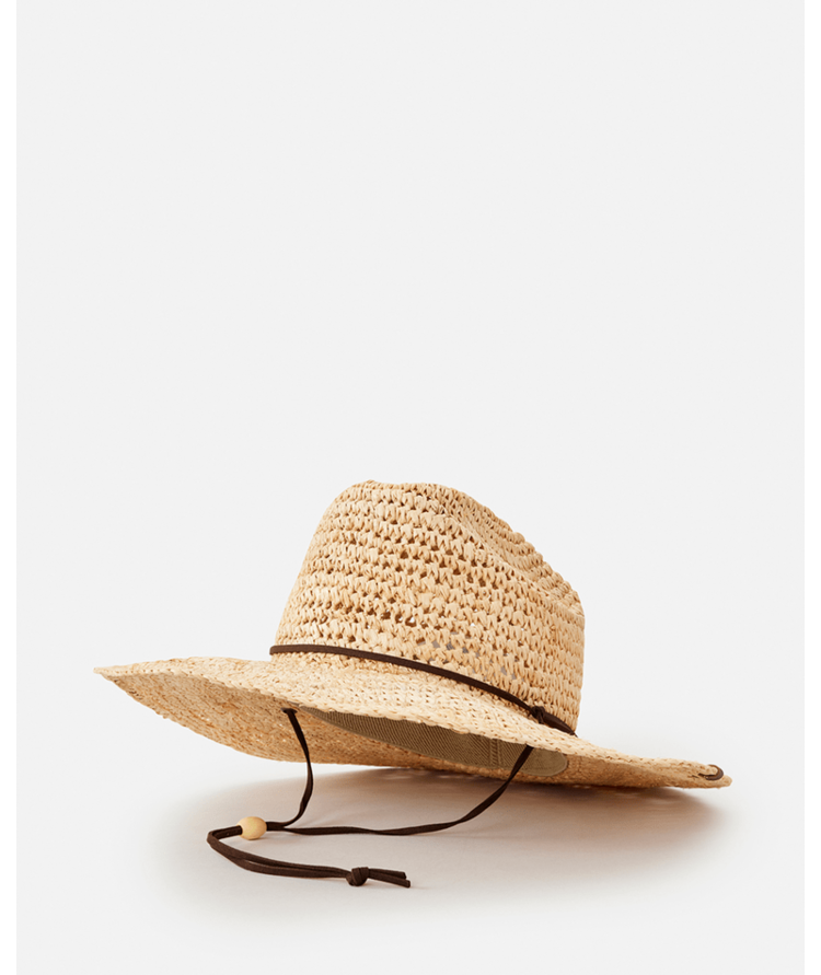 RIP CURL RIP CURL Crushable Straw Cowgirl Hat Natural