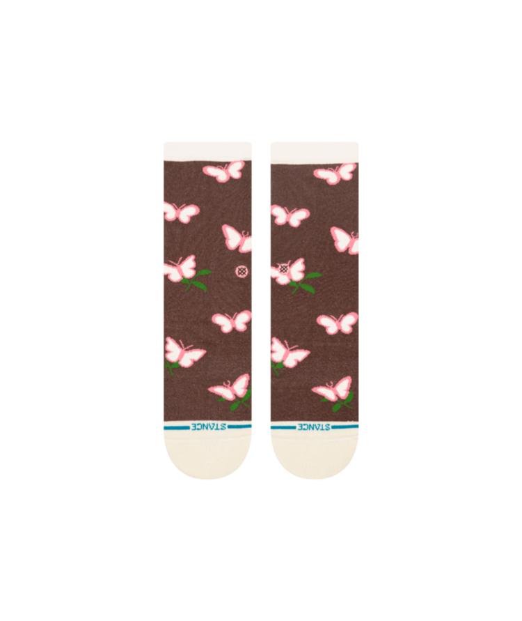 STANCE STANCE Kids Meadows Crew Brown