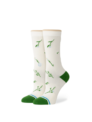 STANCE STANCE Womens Wildflower Crew Ivory
