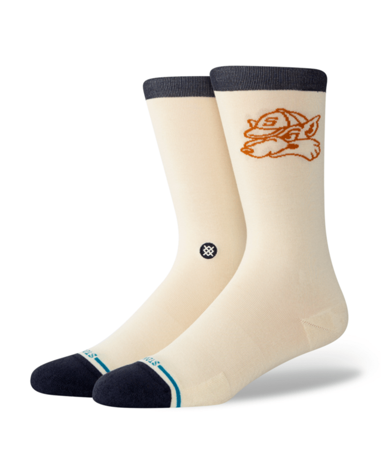 STANCE STANCE Coyote Varsity Crew Canvas