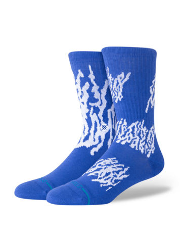 STANCE STANCE Glacier Crew Cobalt Blue
