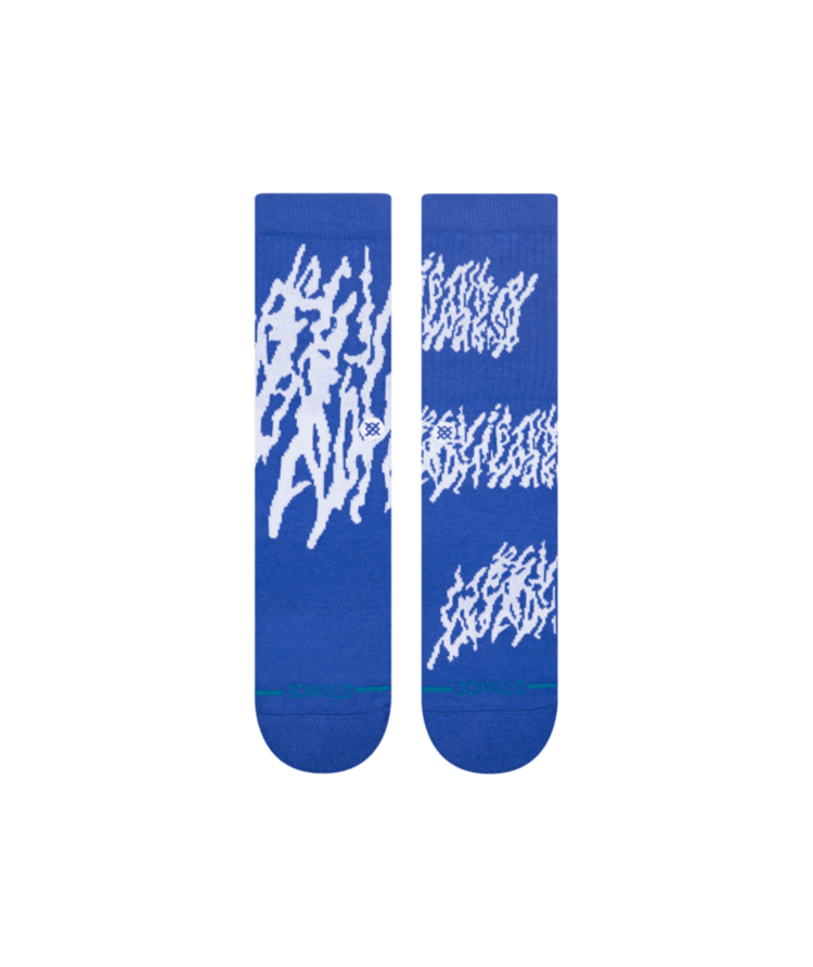 STANCE STANCE Glacier Crew Cobalt Blue