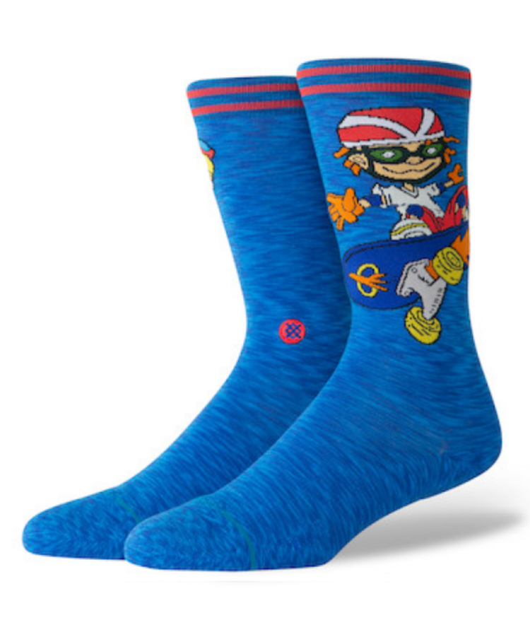 STANCE STANCE Reggie And Otto Crew Royal