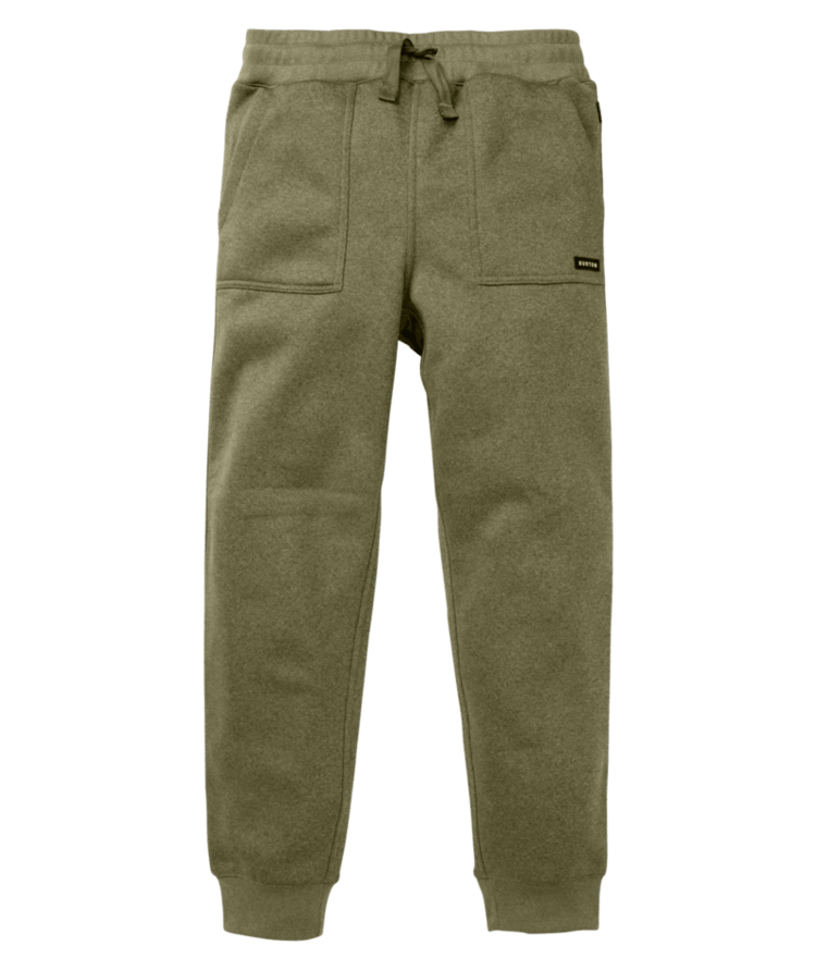 BURTON BURTON Kids' Oak Fleece Pants Forest Moss Heather