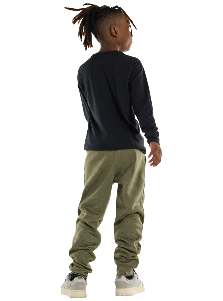 BURTON BURTON Kids' Oak Fleece Pants Forest Moss Heather