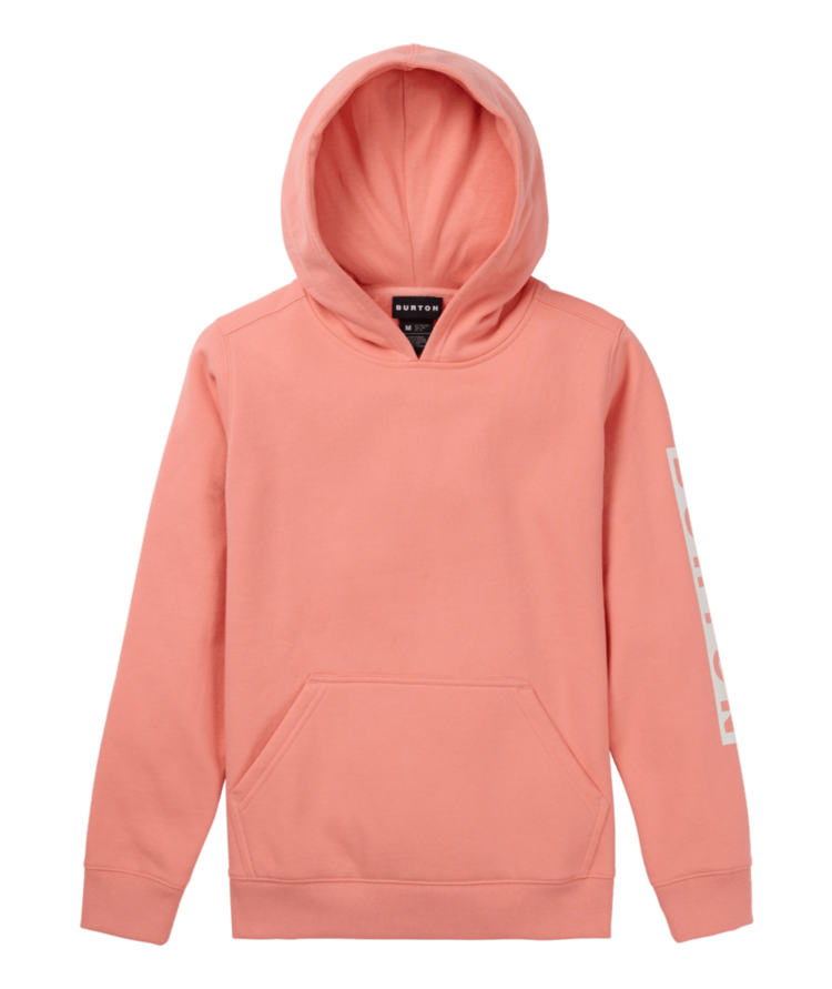 BURTON BURTON Kids' Elite Pullover Hoodie Sunrise Coral