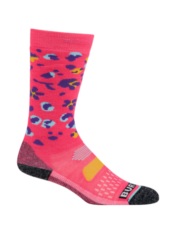 BURTON BURTON Kids' Performance Midweight Sock Wildcat Floral