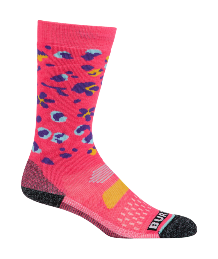 BURTON BURTON Kids' Performance Midweight Sock Wildcat Floral