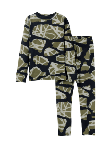 BURTON BURTON Kids' Fleece Base Layer Set Forest City Streets