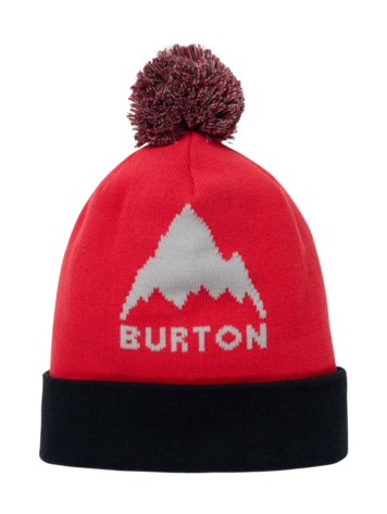 BURTON BURTON Kids' Recycled Trope Beanie Flame Scarlet