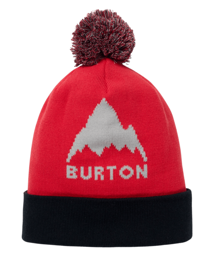 BURTON BURTON Kids' Recycled Trope Beanie Flame Scarlet
