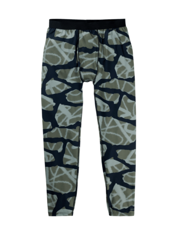 BURTON BURTON Men's Midweight Base Layer Pants Graffiti Camo