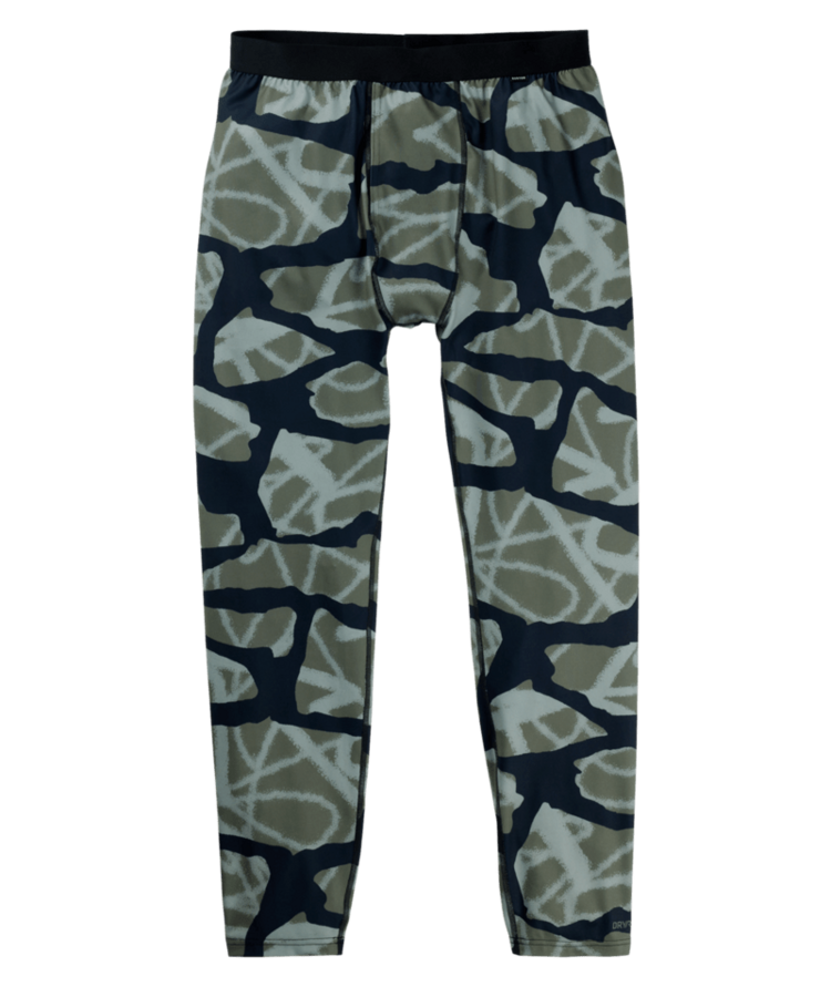 BURTON BURTON Men's Midweight Base Layer Pants Graffiti Camo