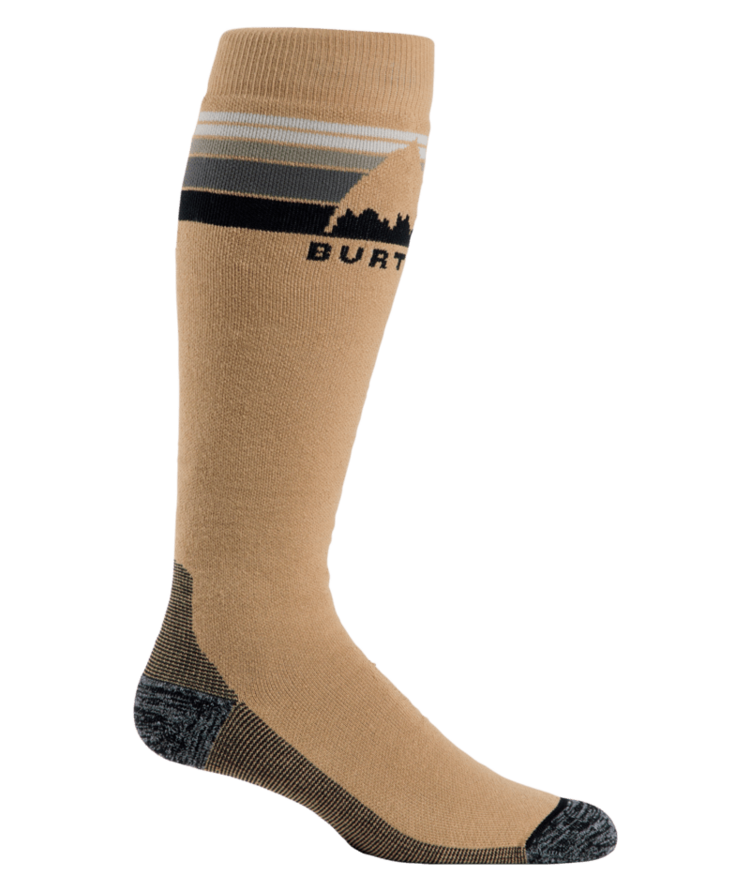 BURTON BURTON Men's Midweight Emblem Socks Summit Taupe