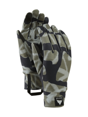 BURTON BURTON Touchscreen Glove Liners Graffiti Camo