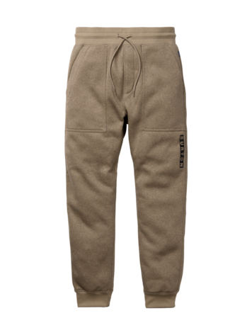 BURTON BURTON Men's Oak Fleece Pants Summit Taupe Heather