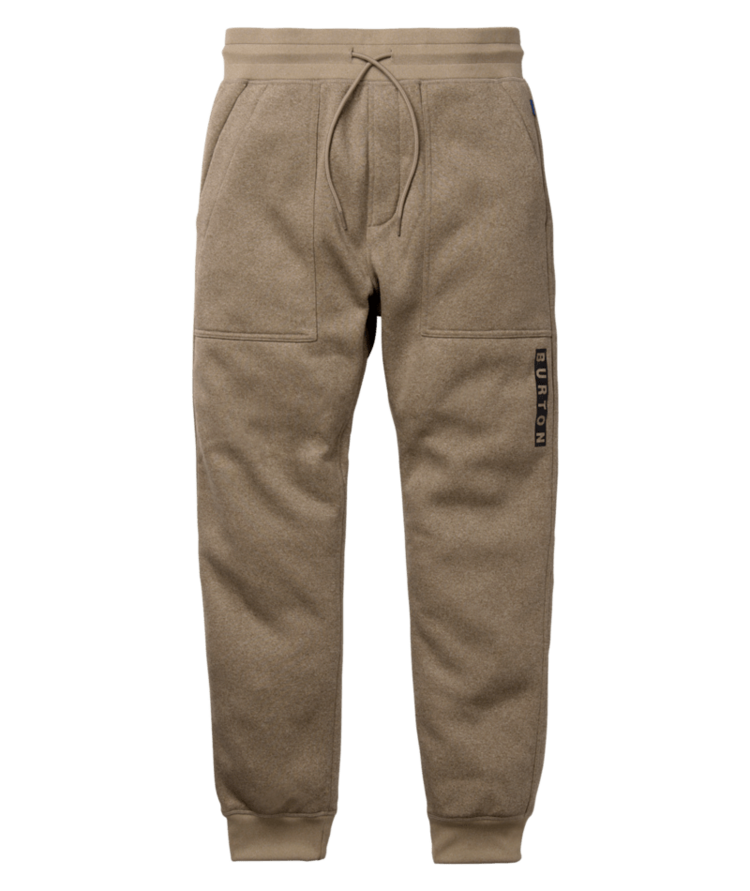 BURTON BURTON Men's Oak Fleece Pants Summit Taupe Heather