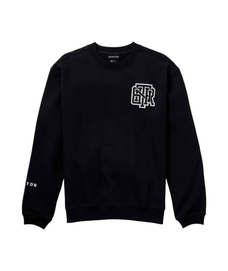 BURTON BURTON Collegiate Crew Sweatshirt True Black