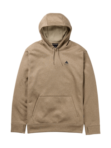 BURTON BURTON Men's Oak Pullover Hoodie Summit Taupe Heather