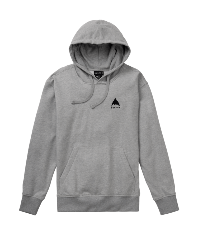 BURTON BURTON Mountain Pullover Hoodie Gray Heather