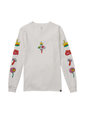 BURTON BURTON Counterbalance 26 Long Sleeve T-Shirt Stout White