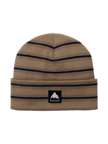 BURTON BURTON Recycled Kactusbunch Tall Beanie Summit Taupe Stripes