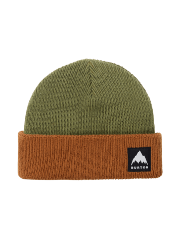 BURTON BURTON Recycled VT Beanie Forest Moss/Chestnut Brown