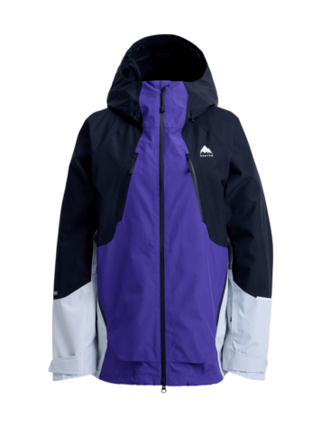 BURTON BURTON Women's Reserve Gore-Tex 2L Jacket Prism Violet/True Black/Gray Cloud