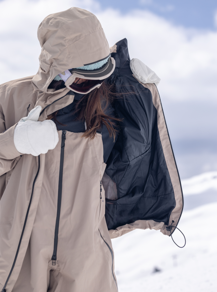 BURTON BURTON Futuretrust 2L Jacket Summit Taupe