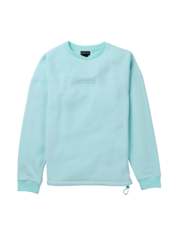 BURTON BURTON Cinder Crewneck Fleece Light Teal