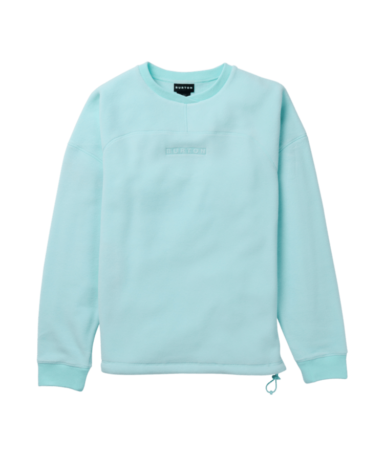 BURTON BURTON Cinder Crewneck Fleece Light Teal