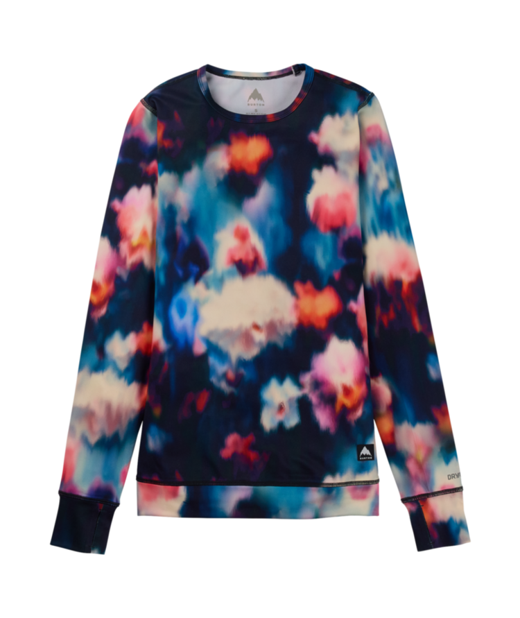 BURTON BURTON Women's Midweight Base Layer Crewneck Floral Blur