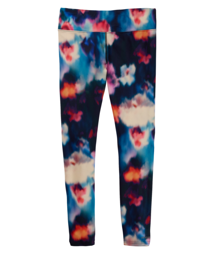 BURTON BURTON Women's Midweight Base Layer Pants Floral Blur