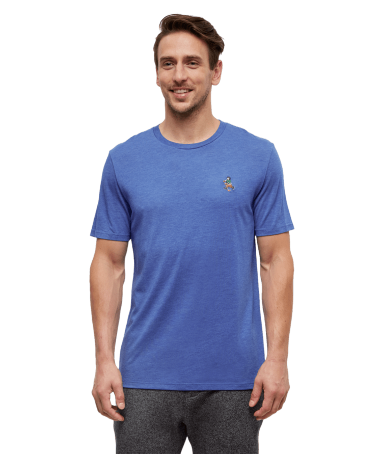 TENTREE TENTREE Men's Sasquatch T-Shirt Seaport Heather/Hockey