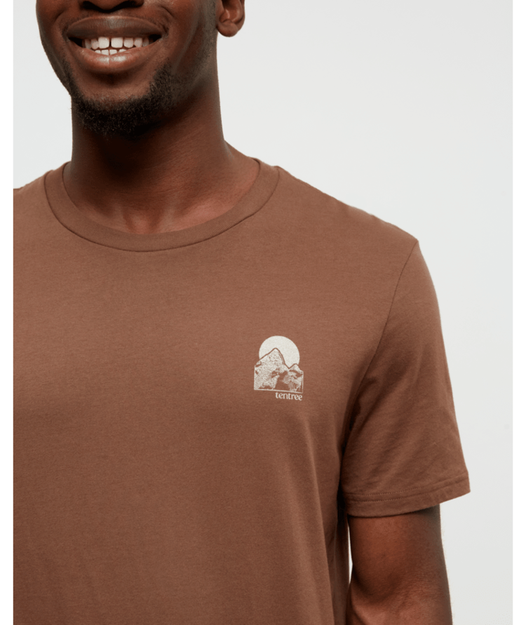 TENTREE TENTREE Men's Summit T-Shirt Clove/Vintage White