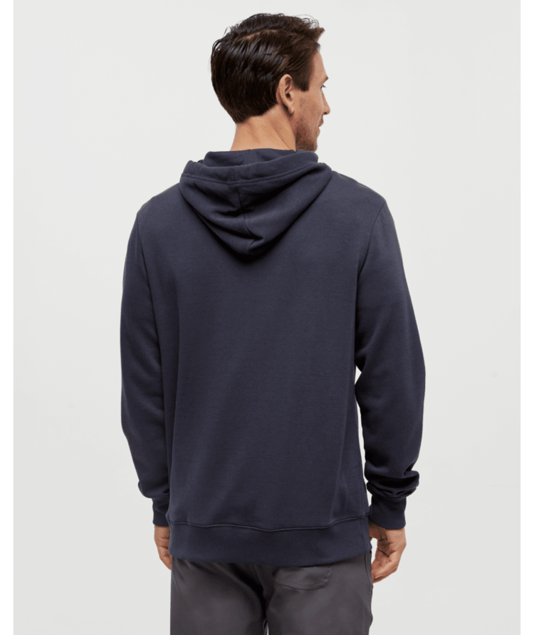 TENTREE TENTREE Men's Reynard Zip Hoodie Midnight Blue