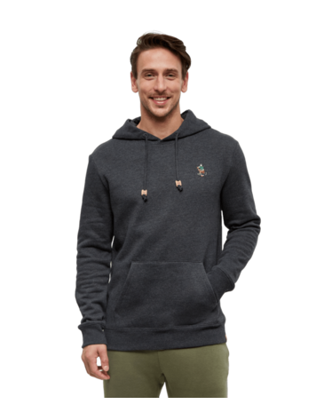 TENTREE TENTREE Men's Sasquatch Hoodie Meteorite Black Heather/Hockey