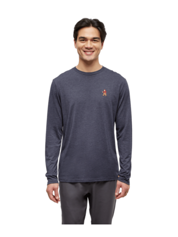 TENTREE TENTREE Men's Sasquatch Longsleeve Midnight Blue Heather/Lumberjack