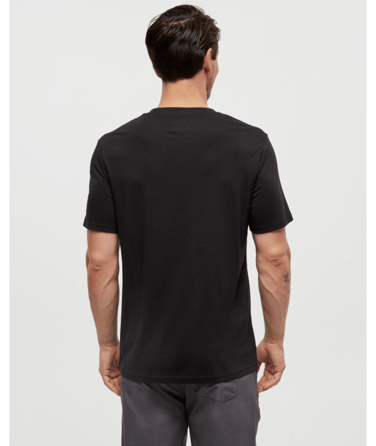 TENTREE TENTREE Men's Boreal Wildlife T-Shirt Meteorite Black/Boreal Bear