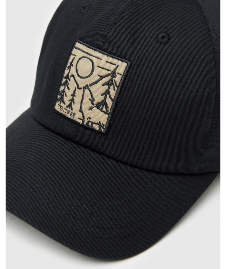 TENTREE TENTREE Boreal Wolf Peak Hat Meteorite Black/Birchwood